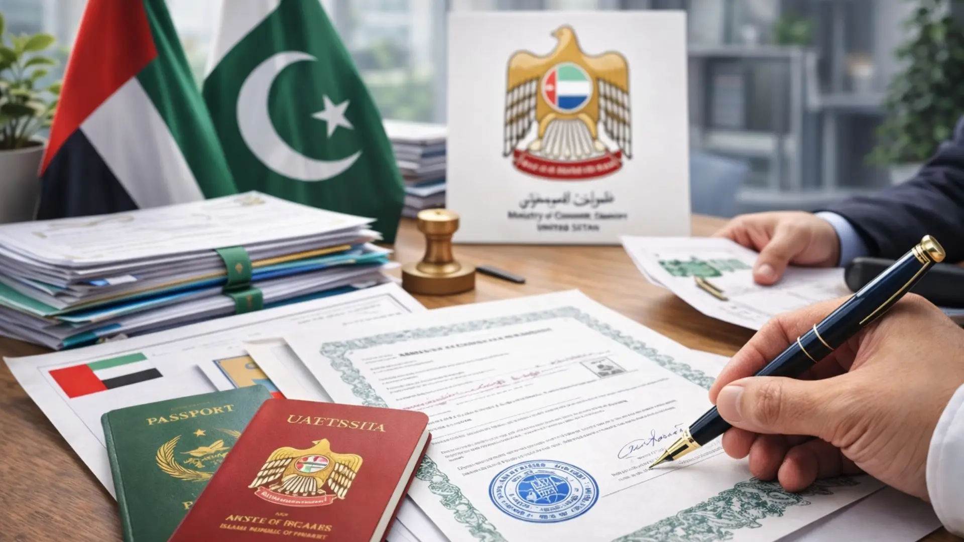 UAE embassy document attestation process step by step Pakistan