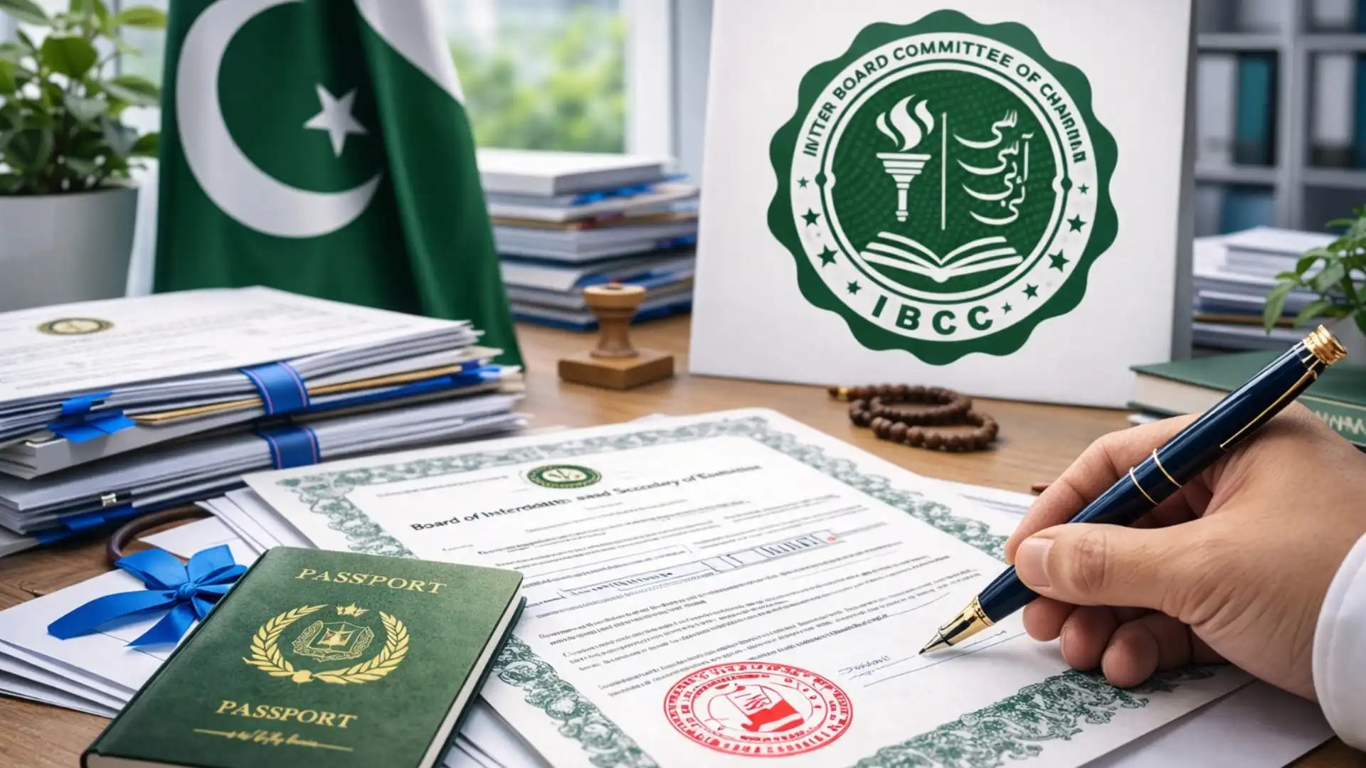 IBCC attestation Inter Board Committee Chairmen certificate verification Pakistan