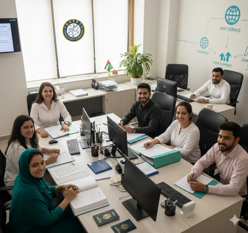 Expert team handling UAE embassy biometric appointments