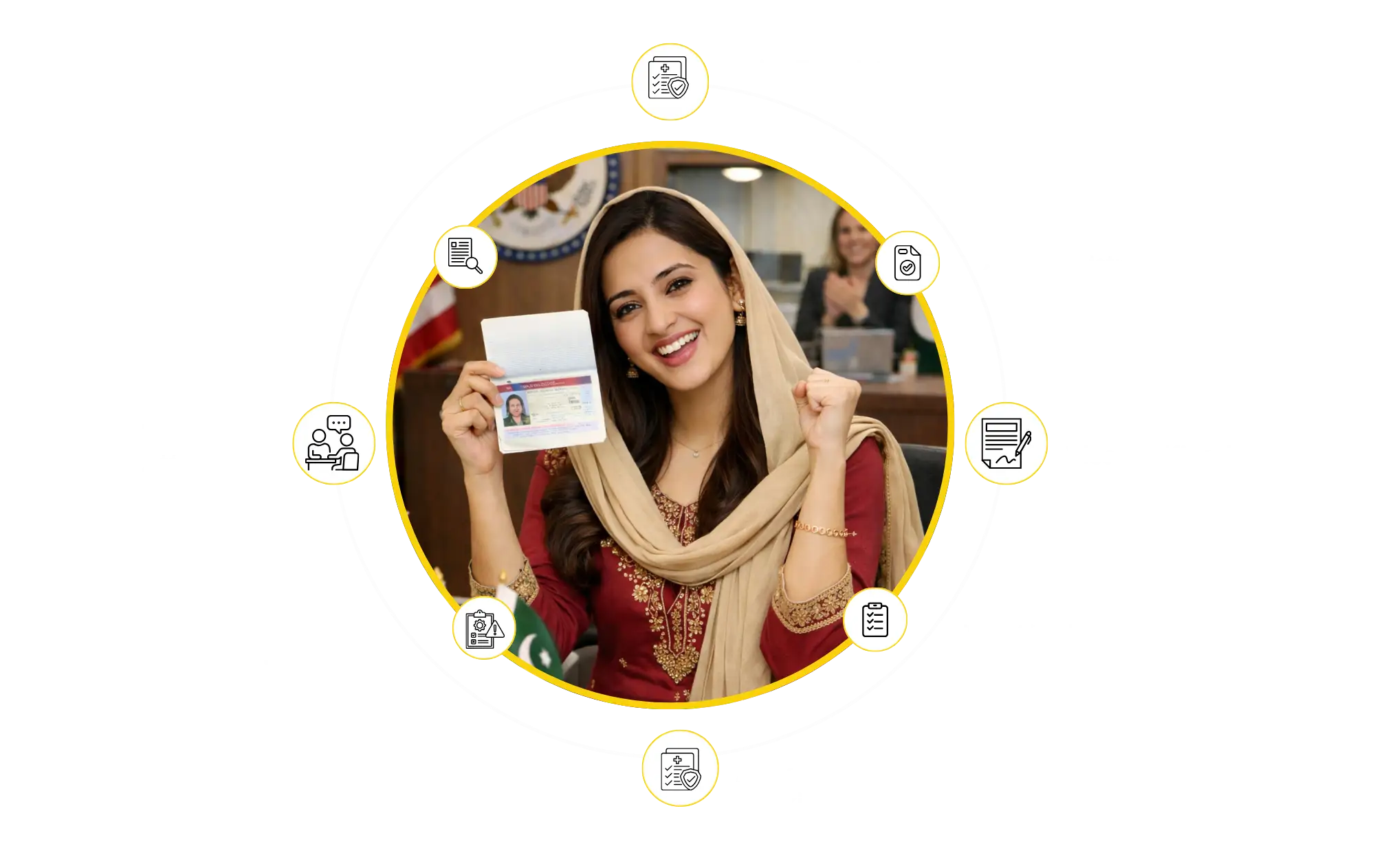 Italian medical treatment visa consultant providing patient guidance in Pakistan