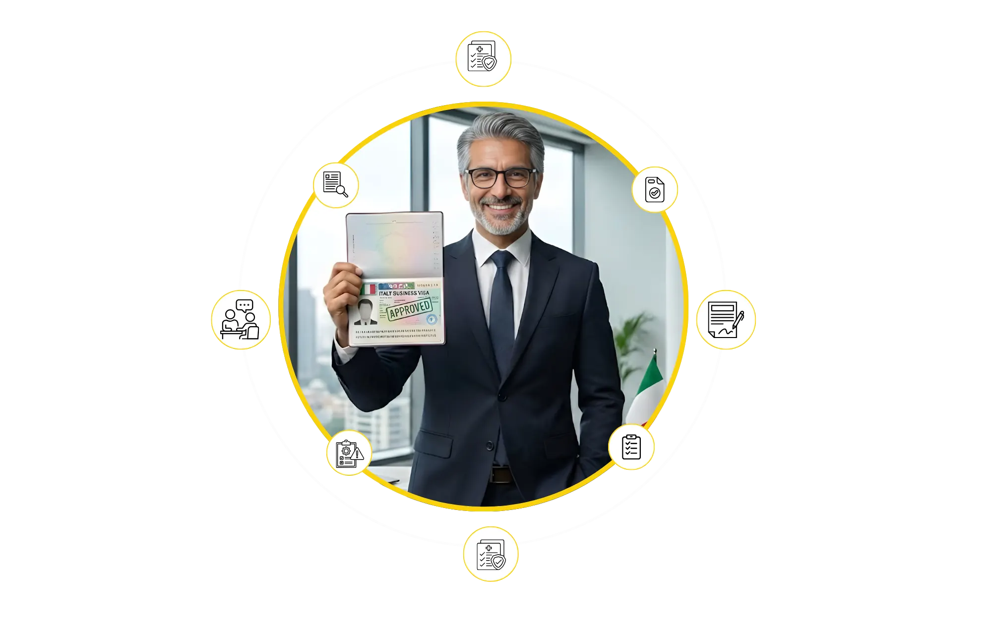 Italy business visa consultant in Pakistan providing complete visa services and approval support