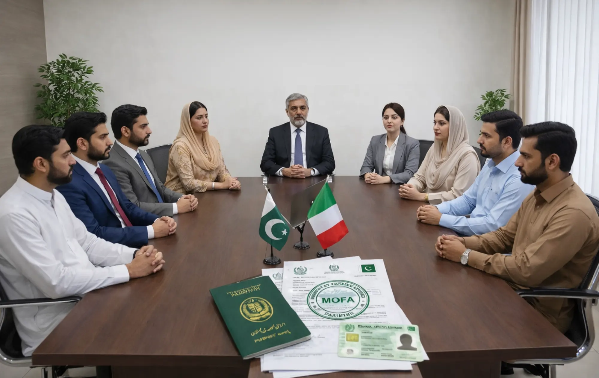 Italian medical visa eligibility consultation for patients and families Pakistan