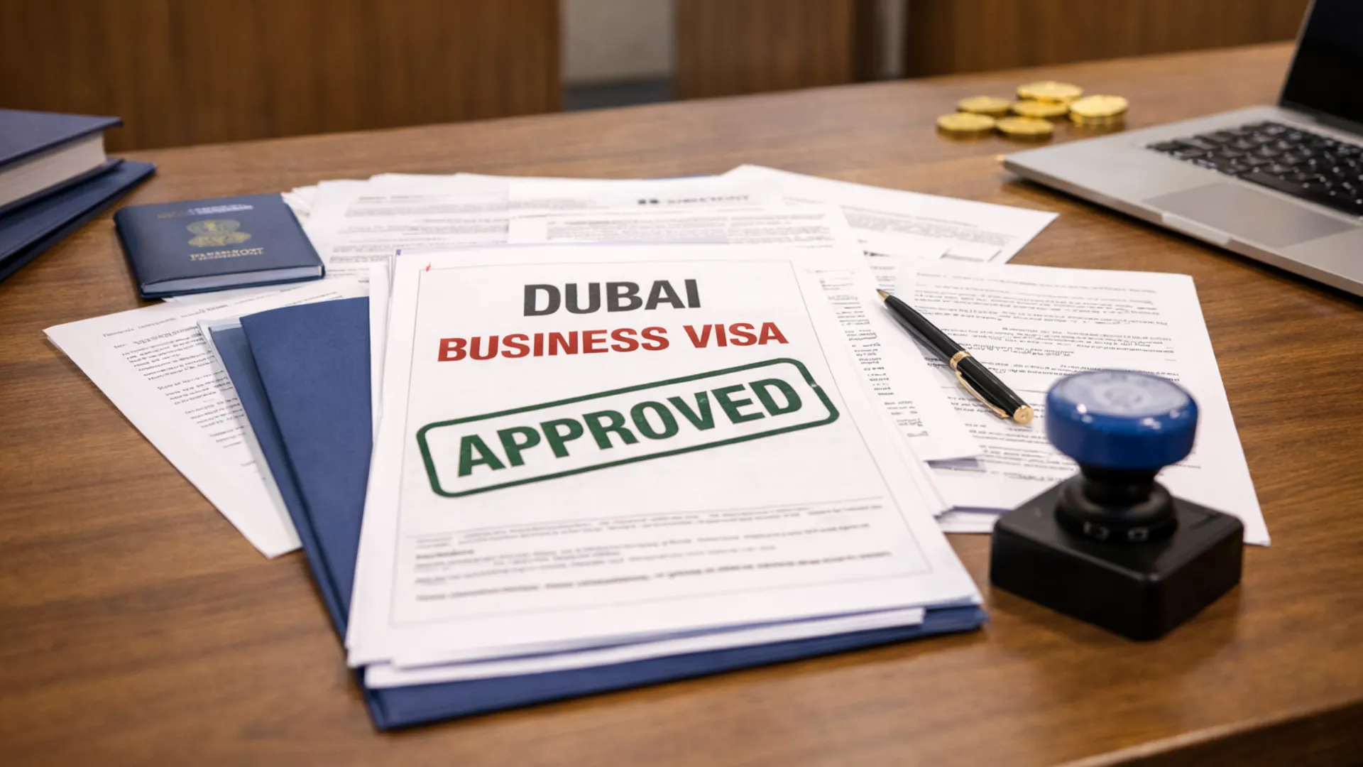 Approved Dubai business visa document Pakistani passport